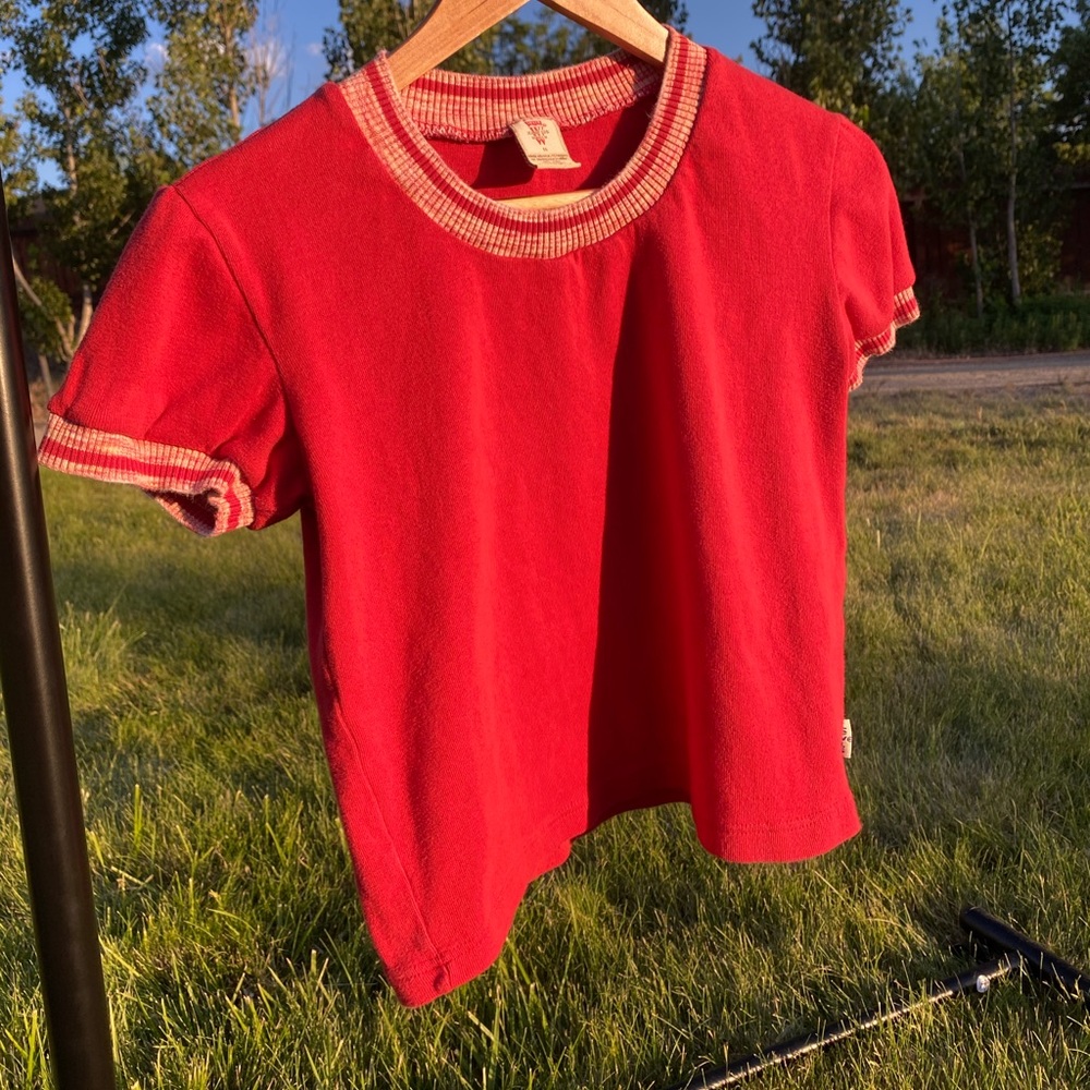Vintage levis crop top sweater size M